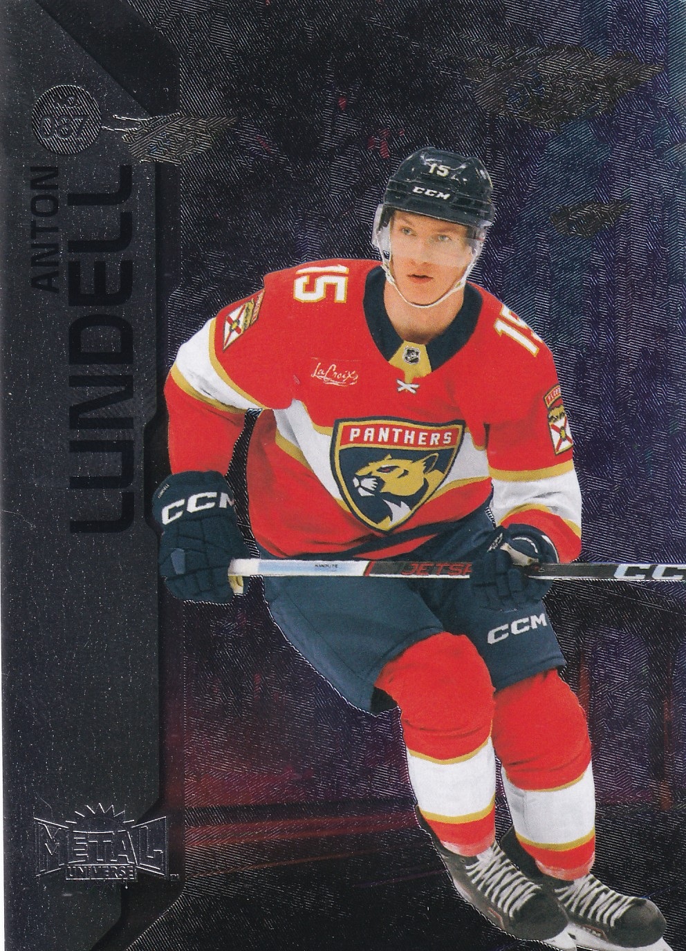 Anton Lundell - 2023/24 UD SkyBox Metal Universe Hockey - #087