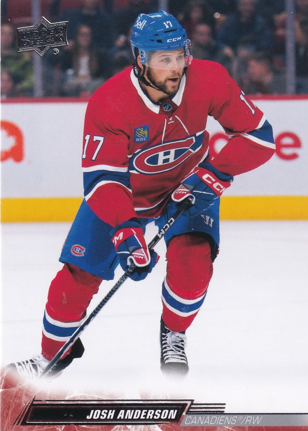 Josh Andersom - 2022/23 UD Series II. Hockey - #349