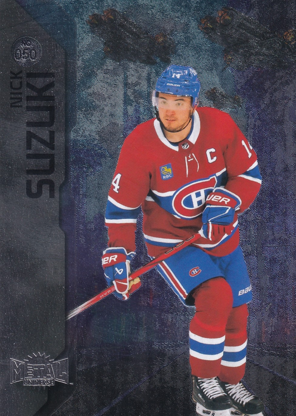 Nick Suzuki - 2023/24 UD SkyBox Metal Universe Hockey - #050
