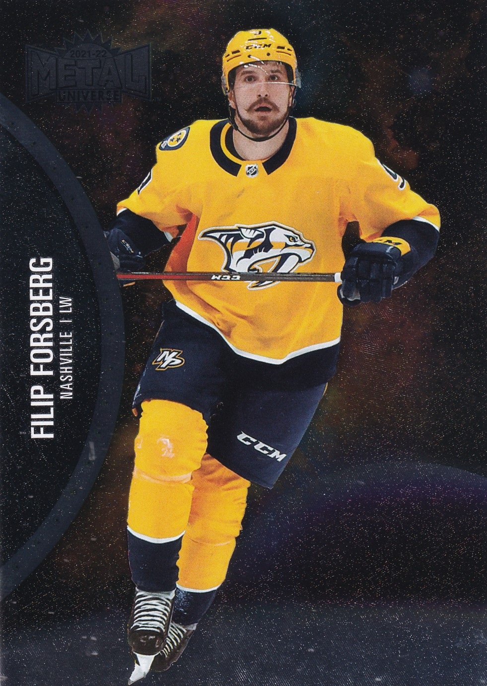 Filip Forsberg - 2021/22 UD SkyBox Metal Universe Hockey - #81