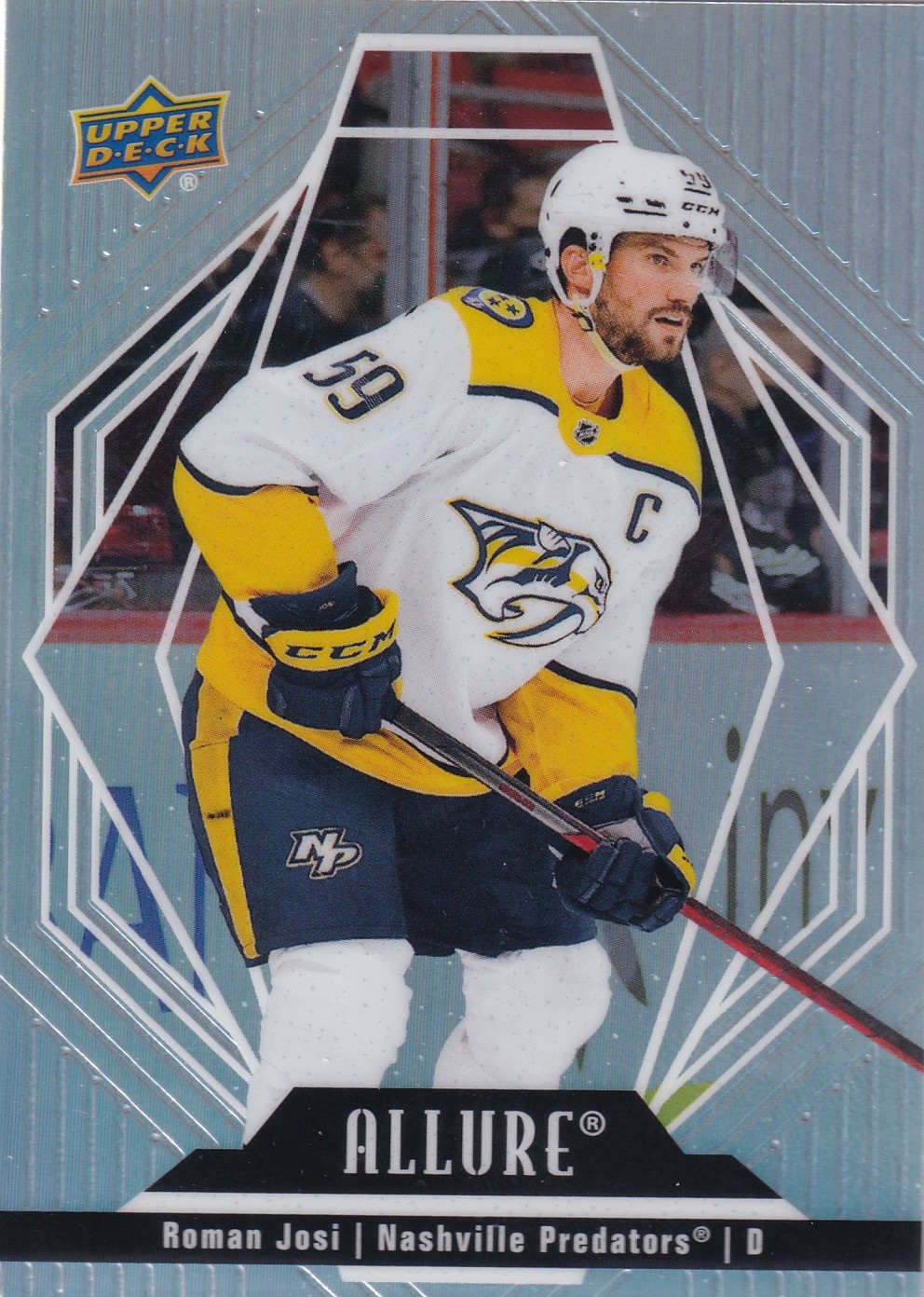 Roman Josi - 2022/23 UD Allure Hockey - #32