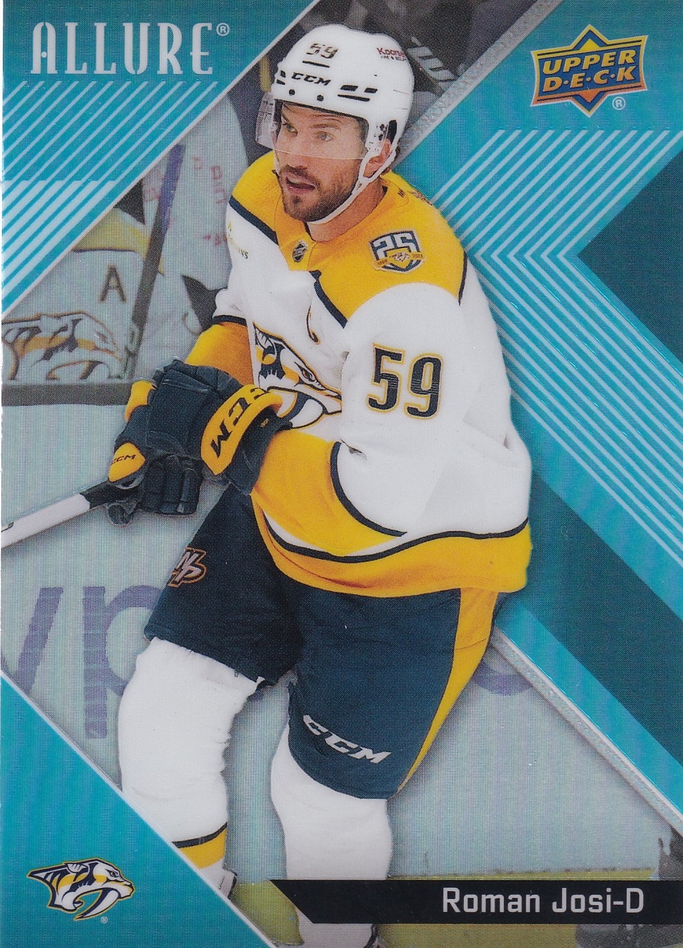 Roman Josi - 2024/25 UD Allure Hockey - #33