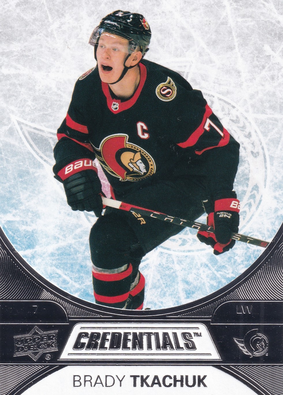 Brady Tkachuk - 2021/22 UD Credentials - #46