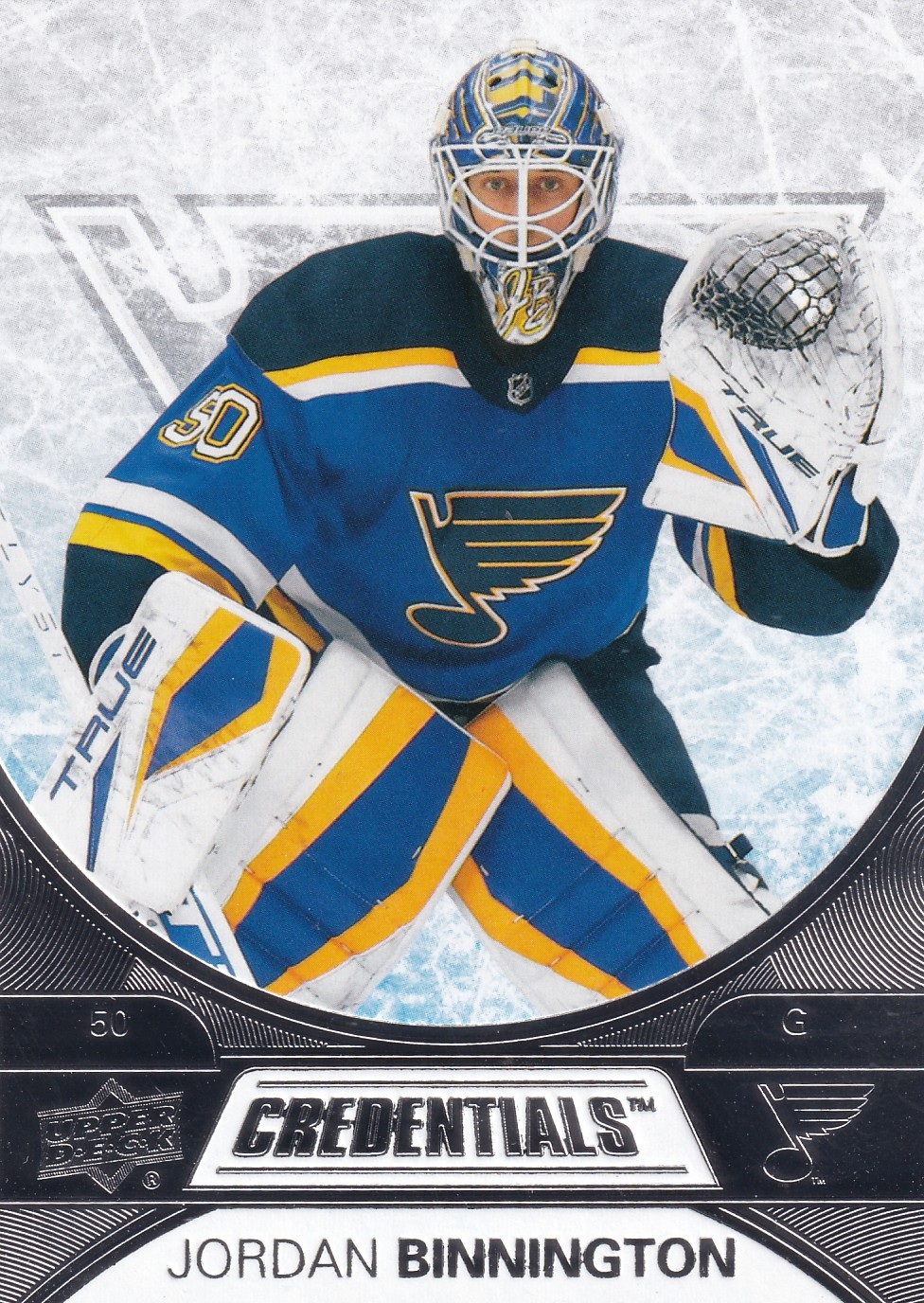 Jordan Binnington - 2021/22 UD Credentials - #50