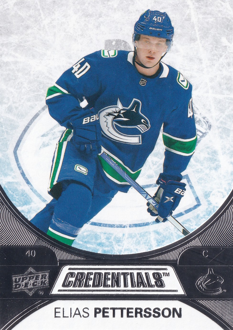 Elias Pettersson - 2021/22 UD Credentials - #10