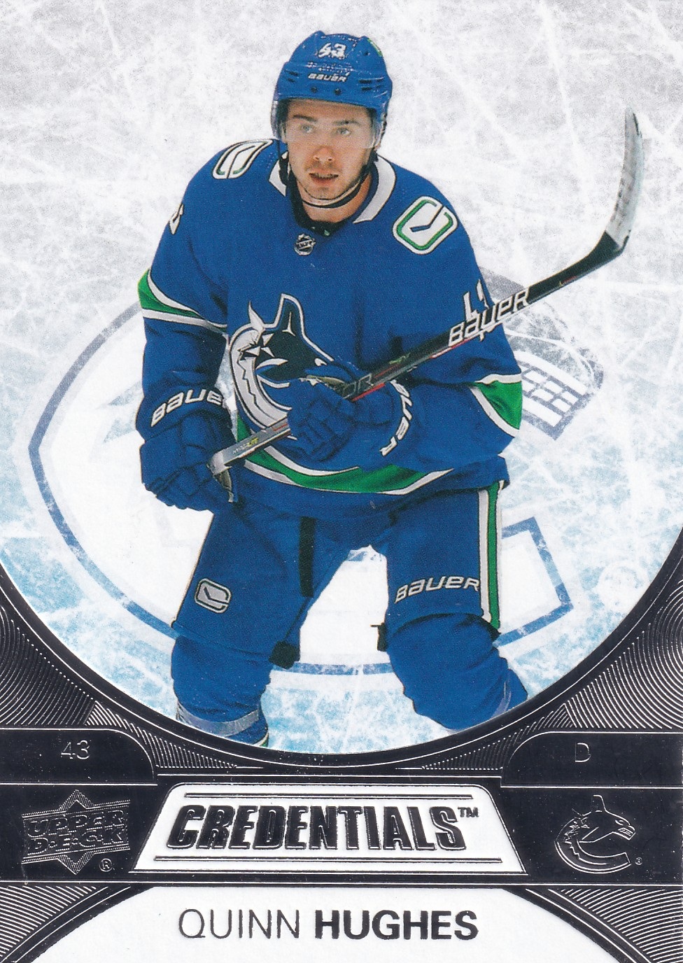 Quinn Hughes - 2021/22 UD Credentials - #48