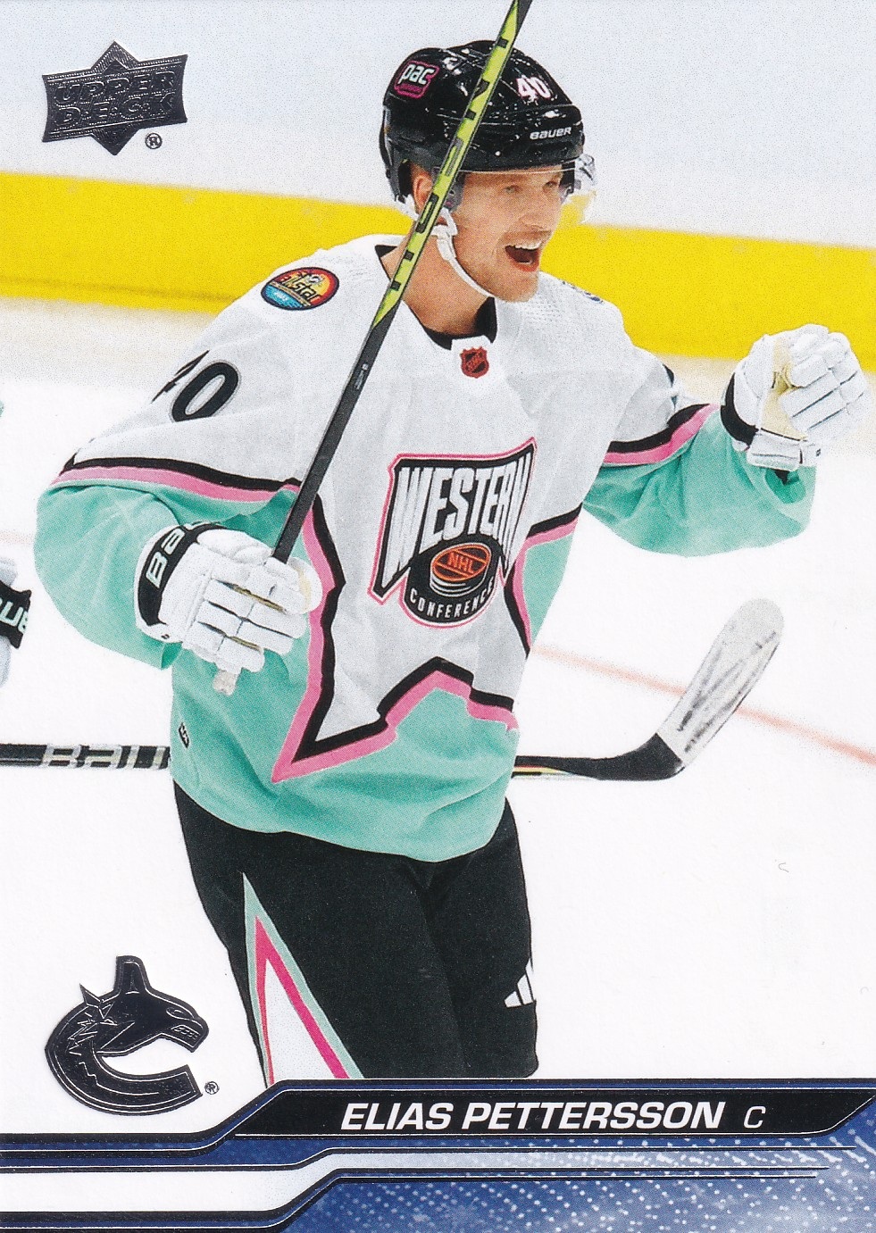 Elias Pettersson - 2023/24 UD Extended Hockey - #693