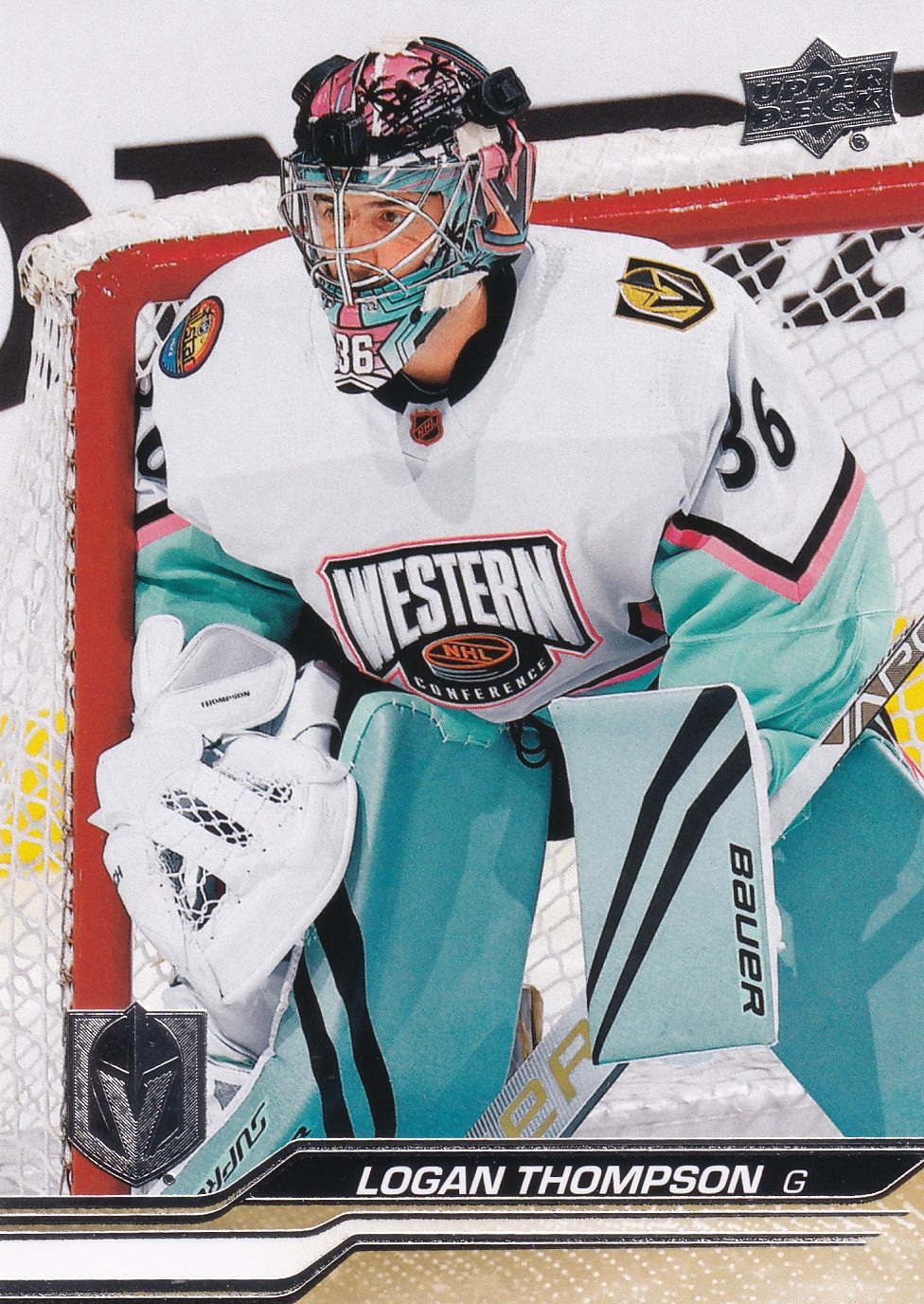 Logan Thompson - 2023/24 UD Extended Hockey - #698