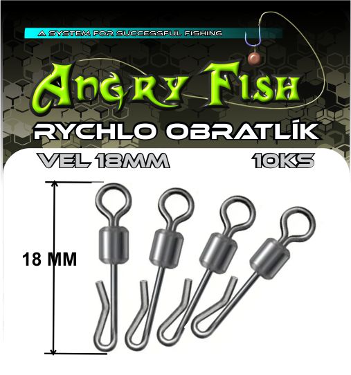 RYCHLO OBRATLÍK 18MM  10KS