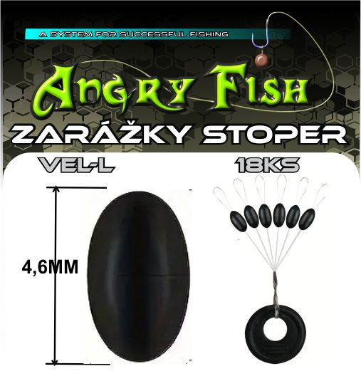ZARÁŽKA STOPER VEL - L    4,6MM