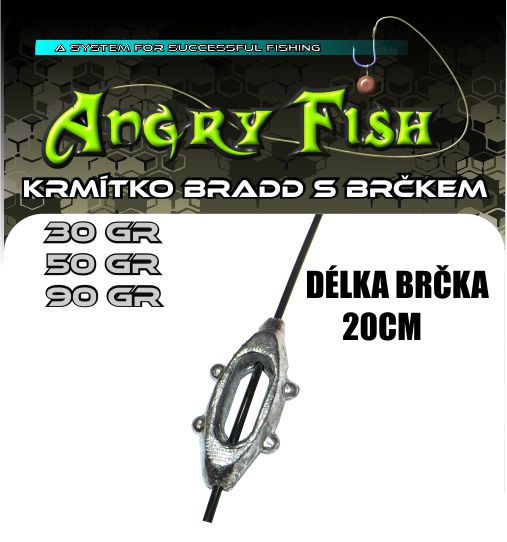 KRMÍTKA BRADD S BRČKEM 30G