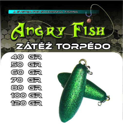 ZÁTĚŽ TORPÉDO 100G