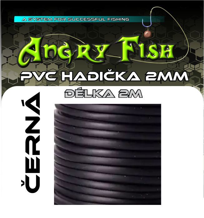 PVC HADIČKA 2MM     2M   ČERNÁ