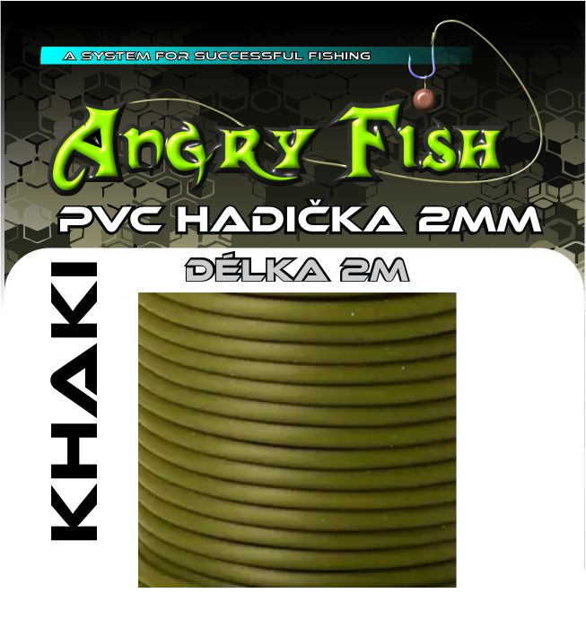 PVC HADIČKA 2MM     2M   KHAKI