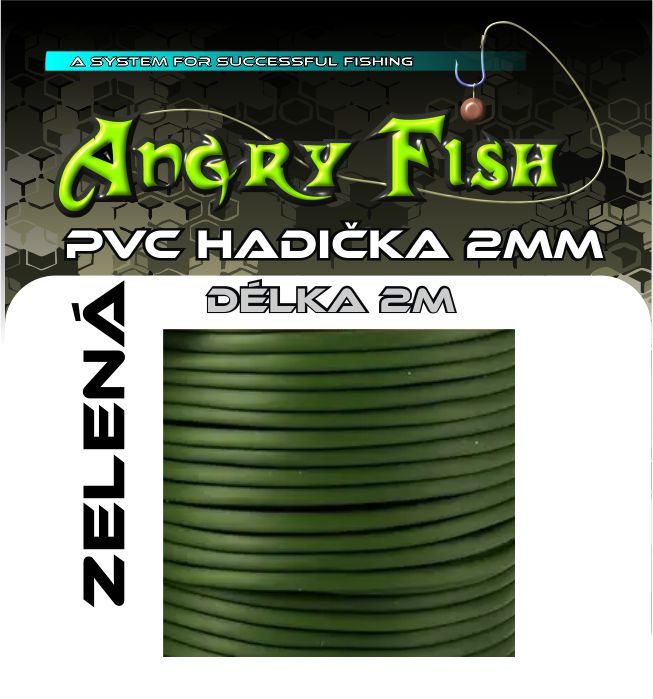 PVC HADIČKA 2MM     2M   ZELENÁ