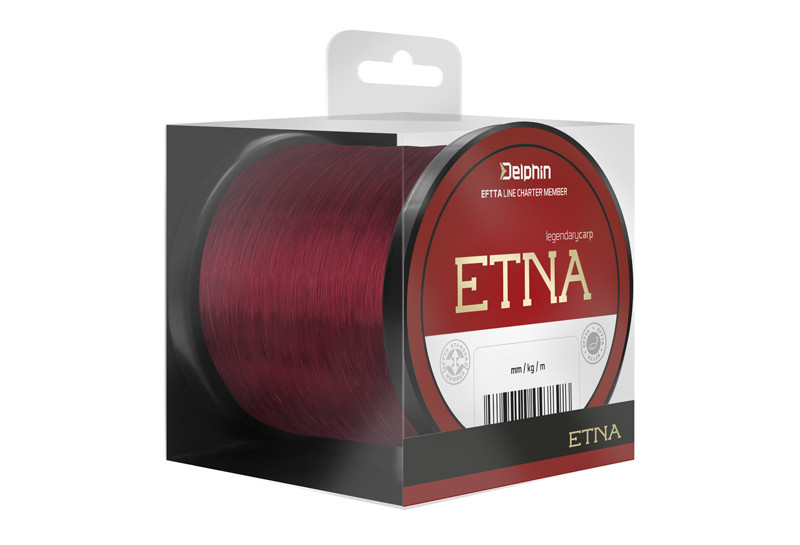 Monofil Delphin ETNA / bordový 0,261mm 12lbs 600m
