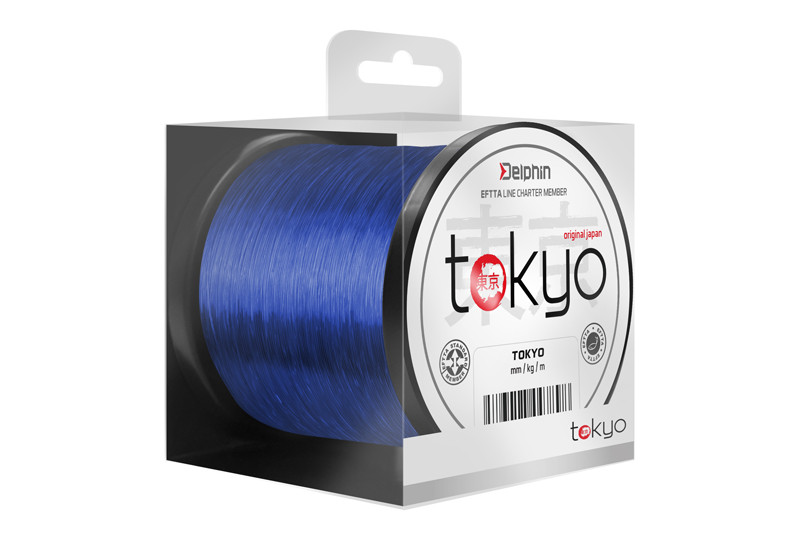 Monofil Delphin TOKYO modrý 0,261mm 12lbs 600m