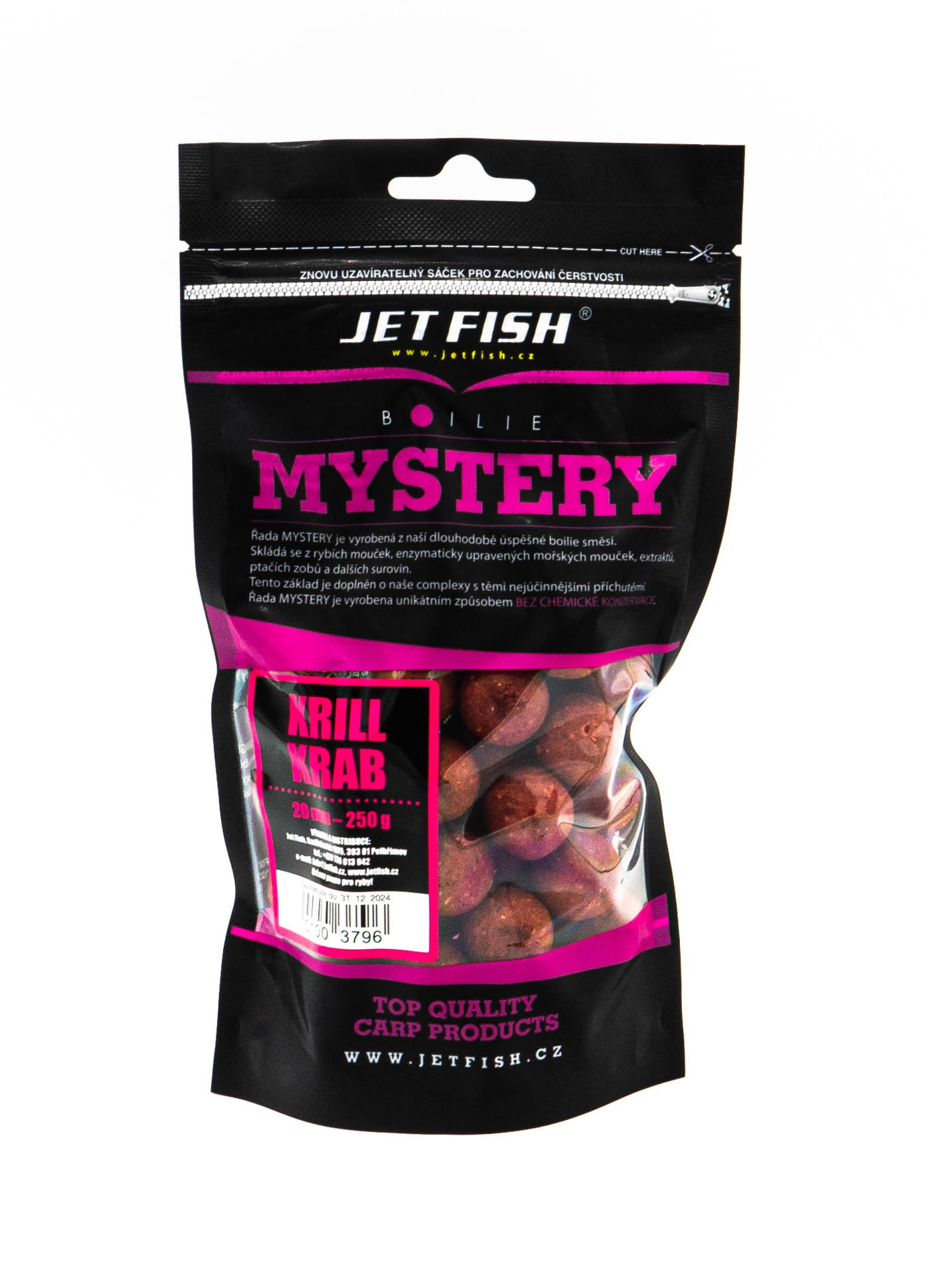 Mystery boilie 250g - 20mm KRILL / KRAB