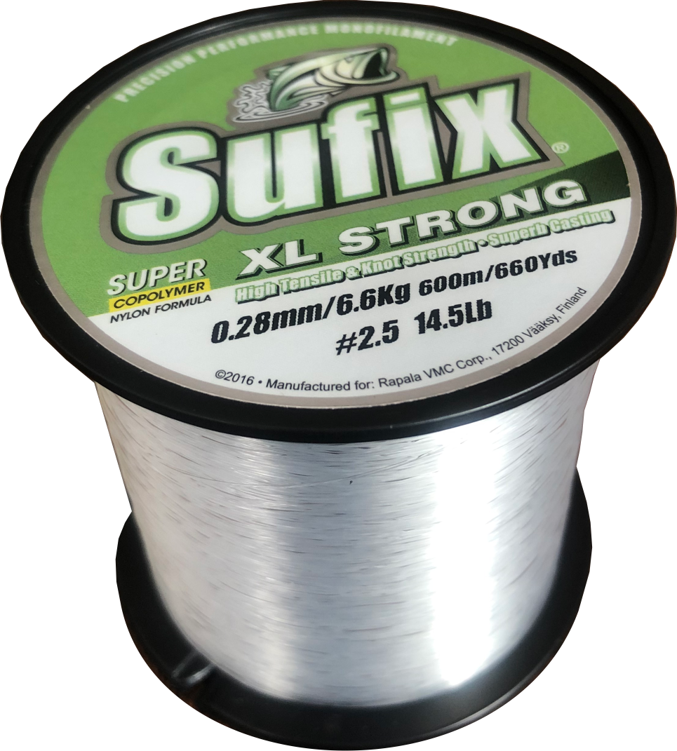  Sufix XL Strong 600m Čirá 0,28mm/6,6kg