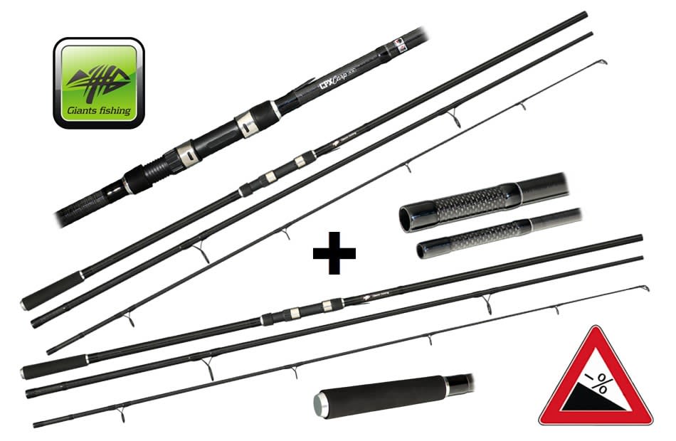 GIANTS FISHING PRUT CPX CARP 12FT 3LB AKCE 1+1 ZDARMA!