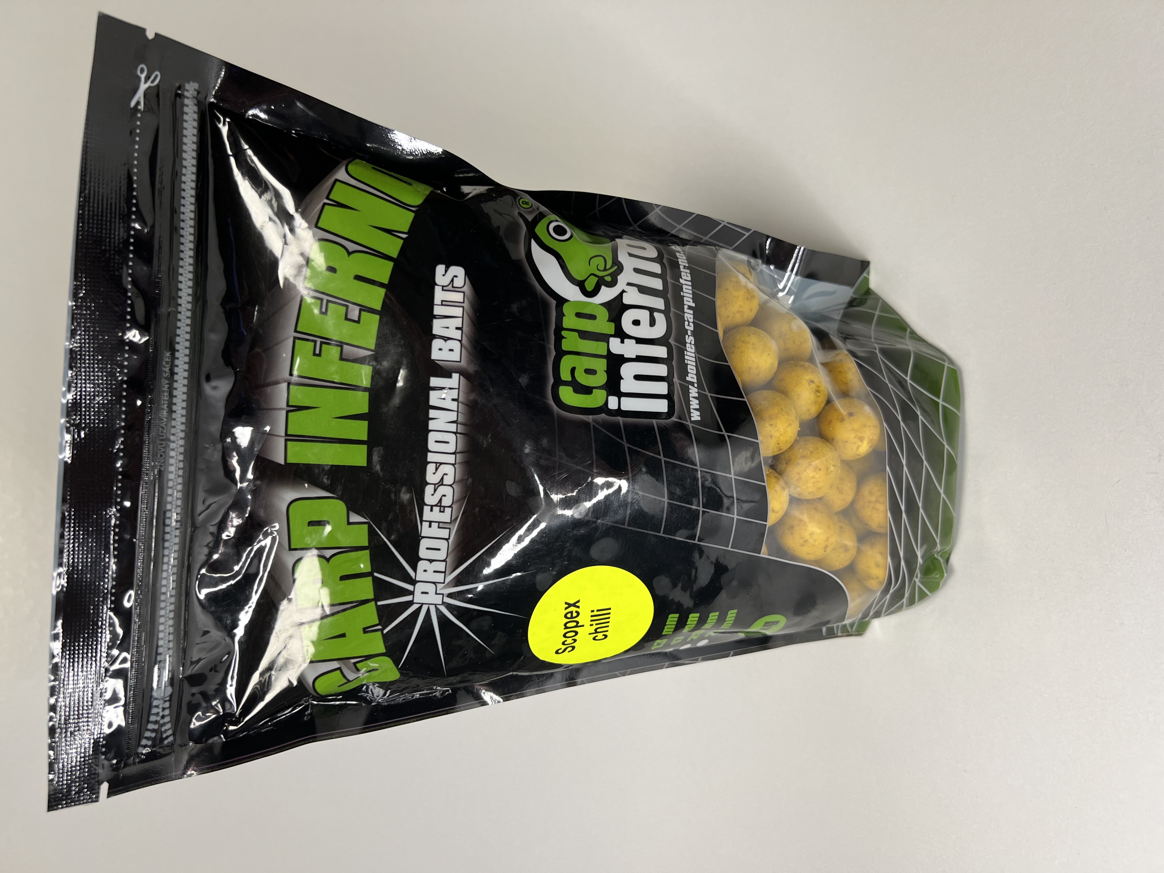 Carp inferno Nutra line Scopex chilli 20mm, 1kg