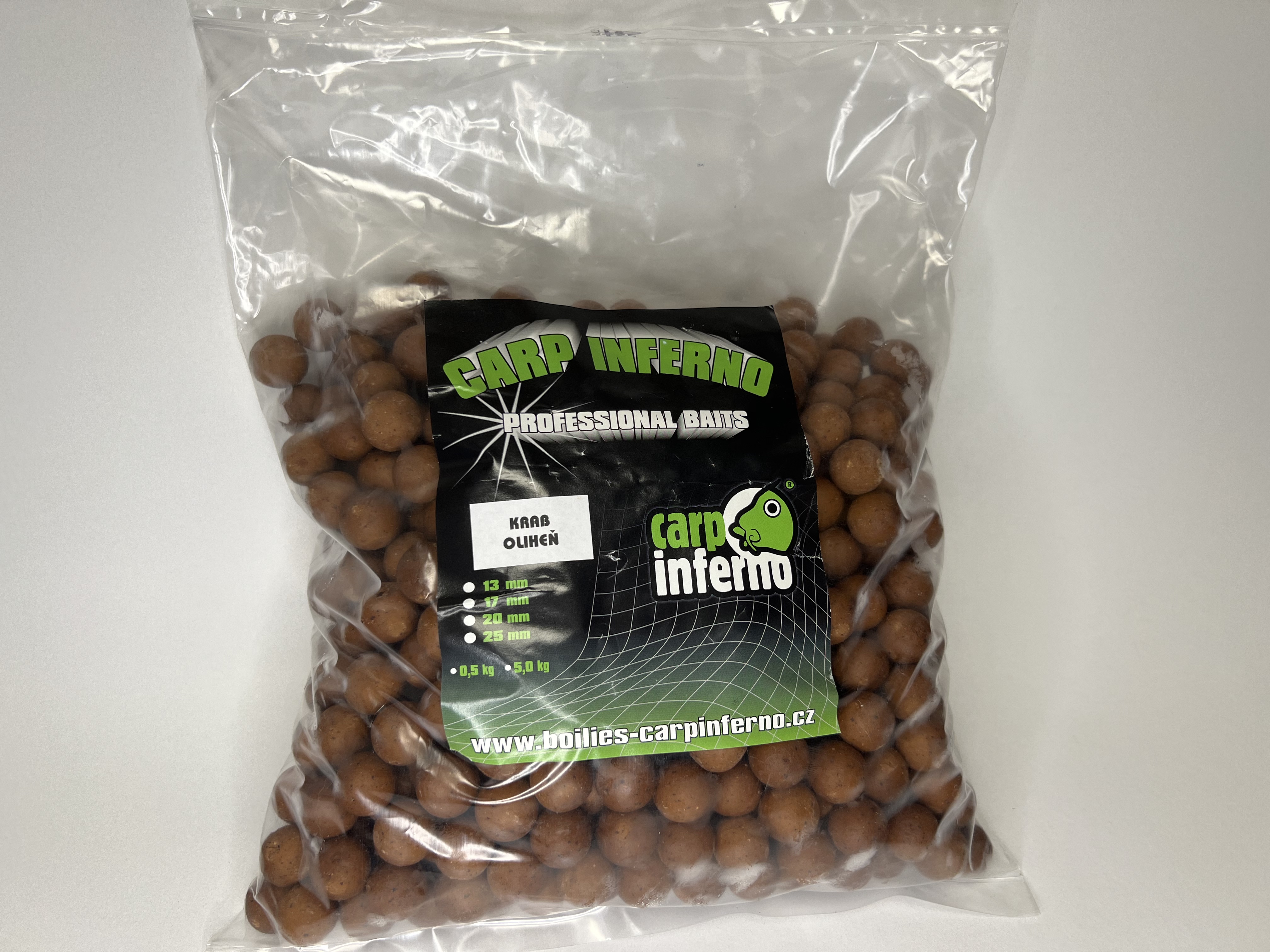 Carp inferno 3KG 20mm zakrmovací boilies