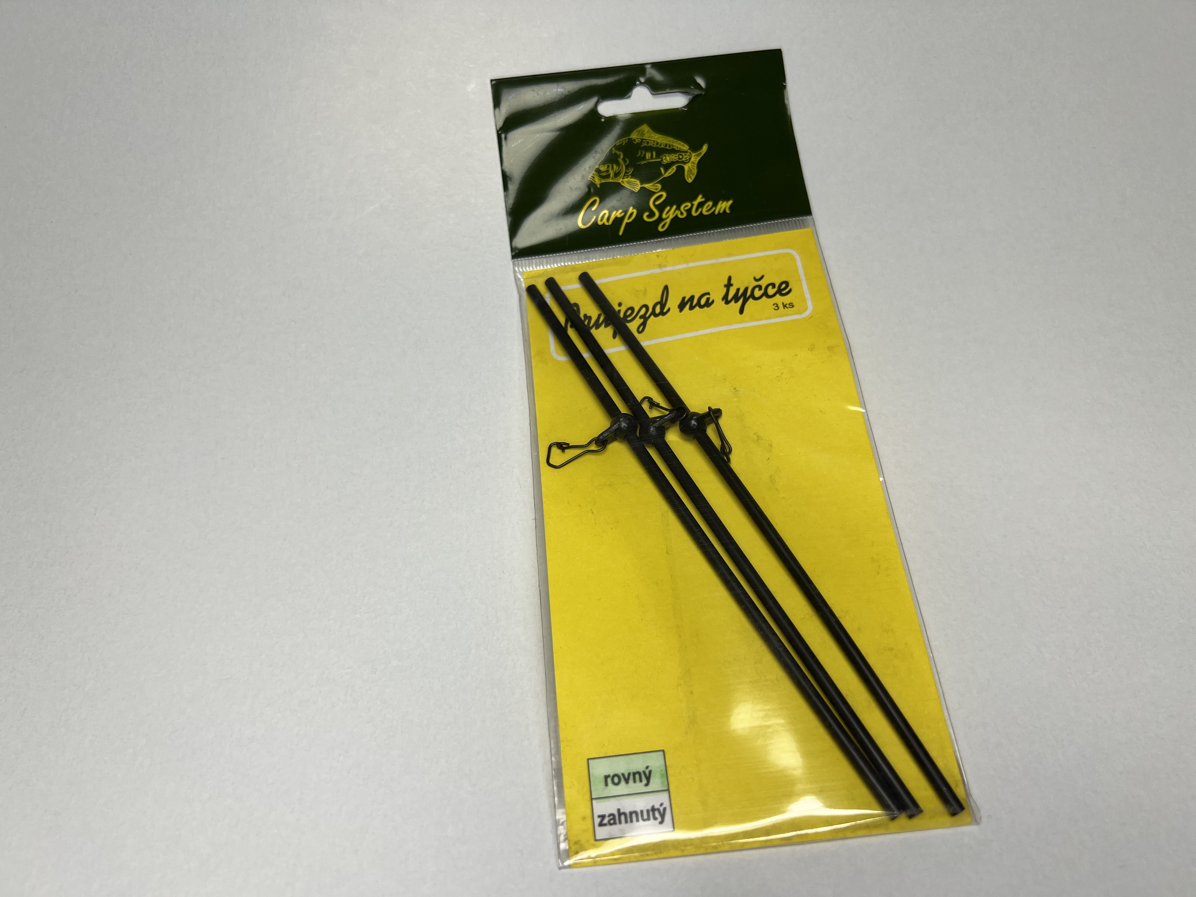 Průjezd na tyčce 15cm rovný