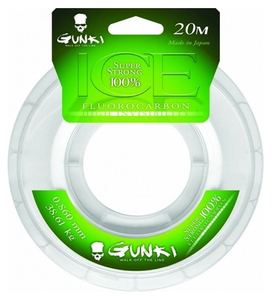 Fluorocarbon Gunki Ice Japan 20 m / 0,72 mm