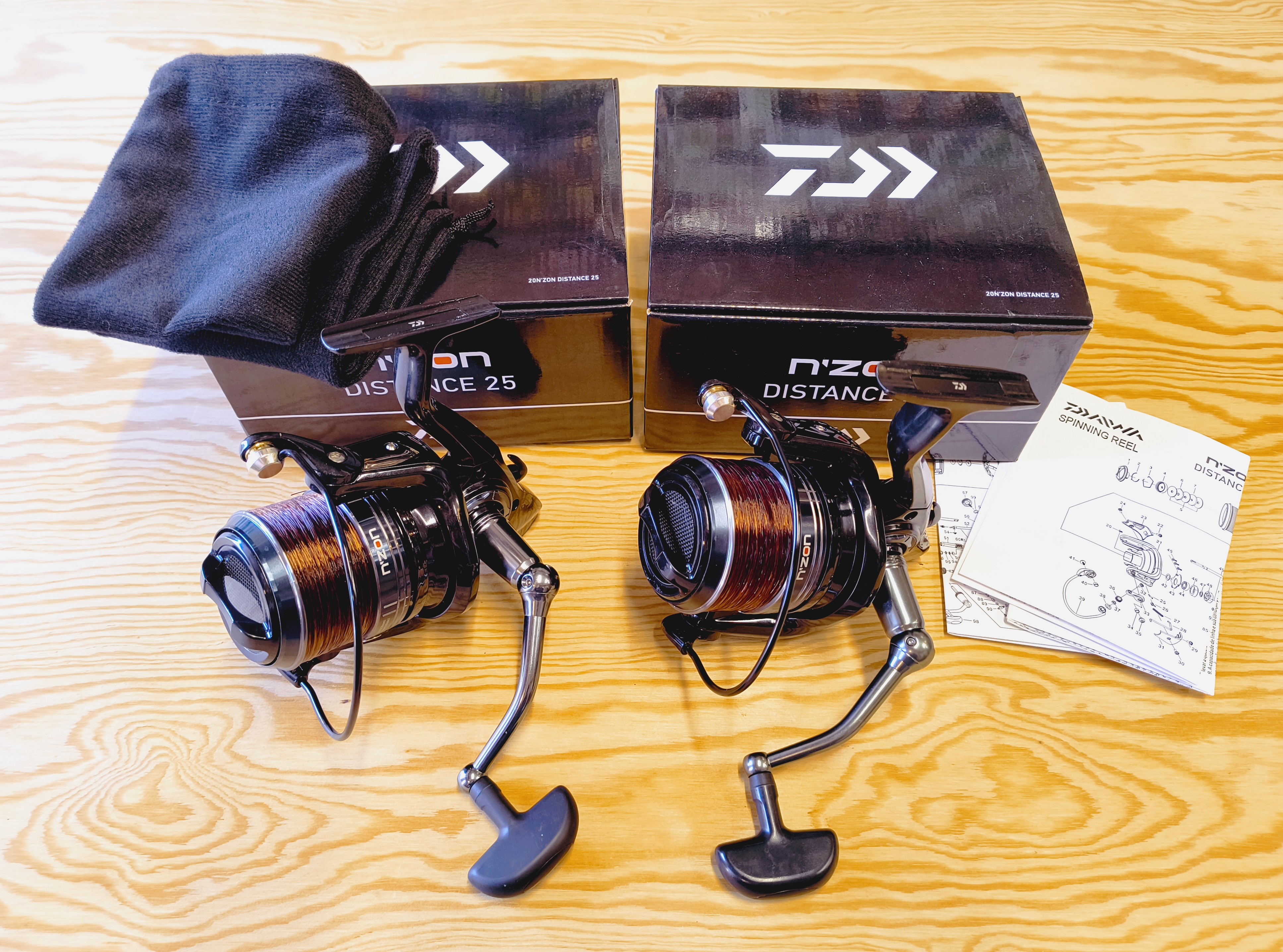 2 FEEDEROVÉ NAVIJÁKY DAIWA 20 N'ZON DISTANCE