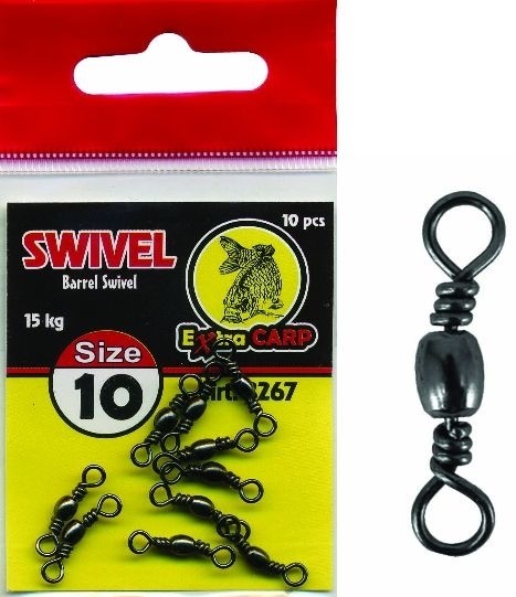 EXTRA CARP SWIVEL BARREL OBRATLÍK 3304 VEL. 18 / 10 ks