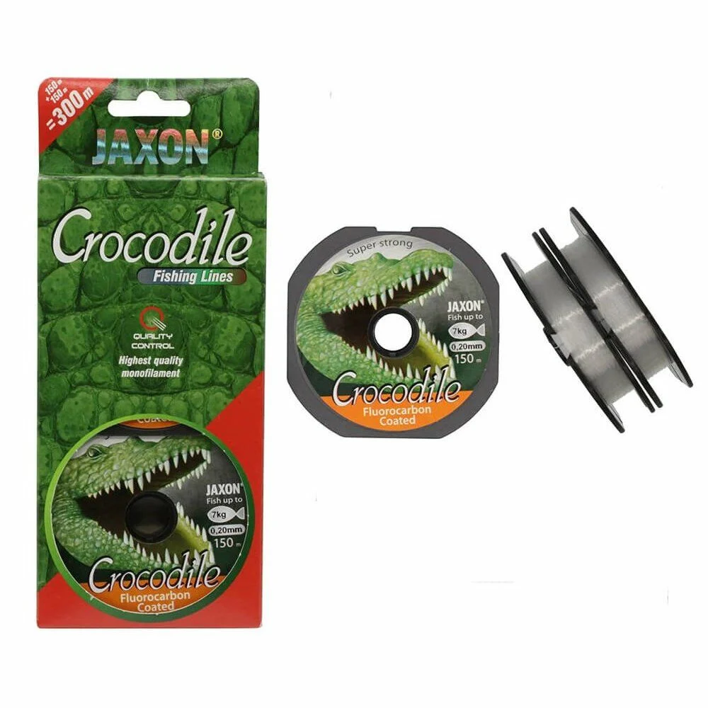 Vlasec Jaxon Crocodile Fluorocarbon 2 x 150 m 0,35 mm / 20 kg 