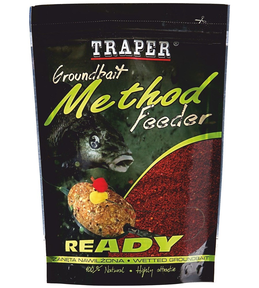 Traper Krmítková Směs Groundbait Method Feeder Ready Med - 750 g