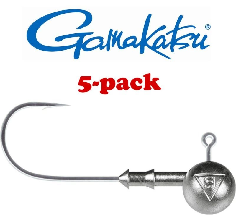 JIGOVÉ HLAVIČKY GAMAKATSU  #5/0 - 5 ks, 17,5 g