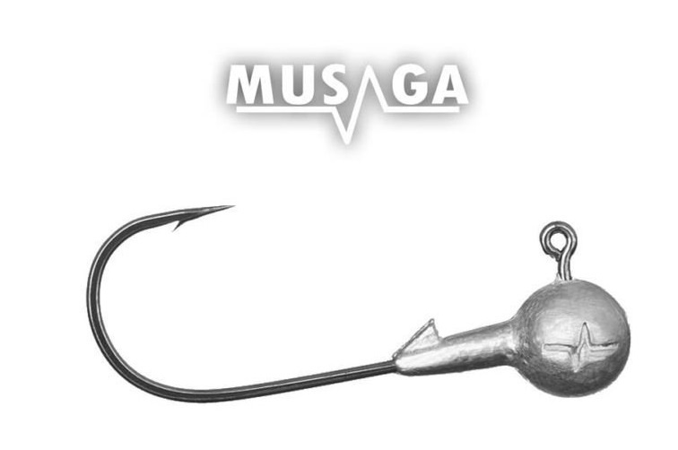 JIGOVÉ HLAVIČKY MUSAGA  #1/0 - 3 ks, 8,5 g