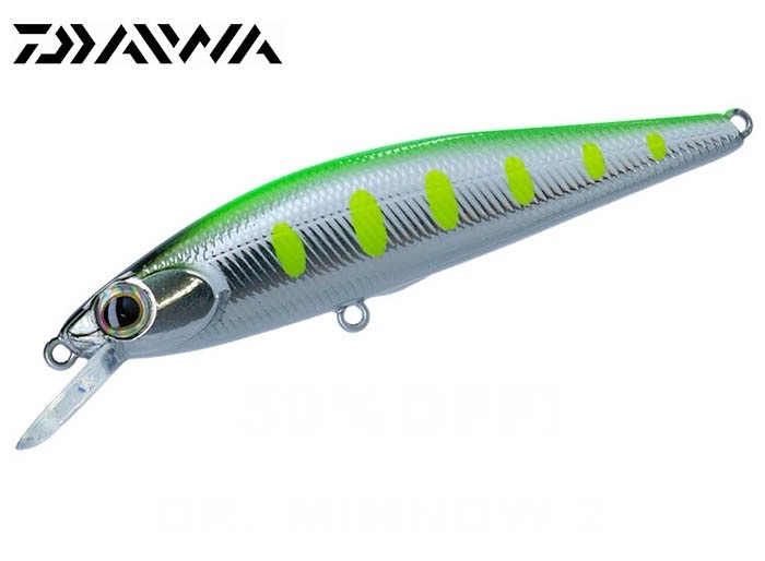 Wobler Daiwa Dr. Minnow 70 mm Floating Chart Yamame