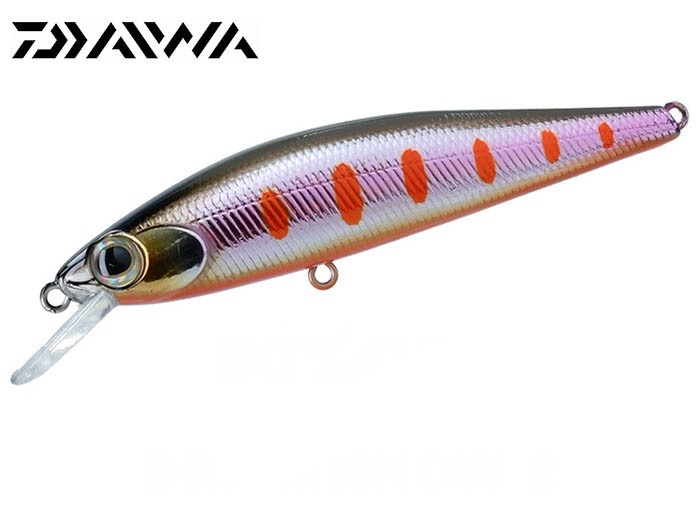 Wobler Daiwa Dr. Minnow 70 mm Floating Orange Yamame