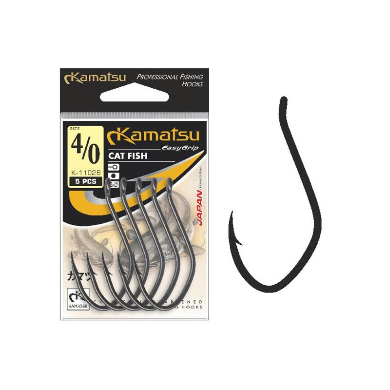 HÁČKY KAMATSU CAT FISH K-11026 bal.5ks vel.4/0