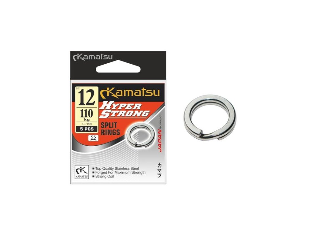 PEVNOSTNÍ KROUŽKY KAMATSU HYPERSTRONG bal.10ks, vel.3,5 13Kg