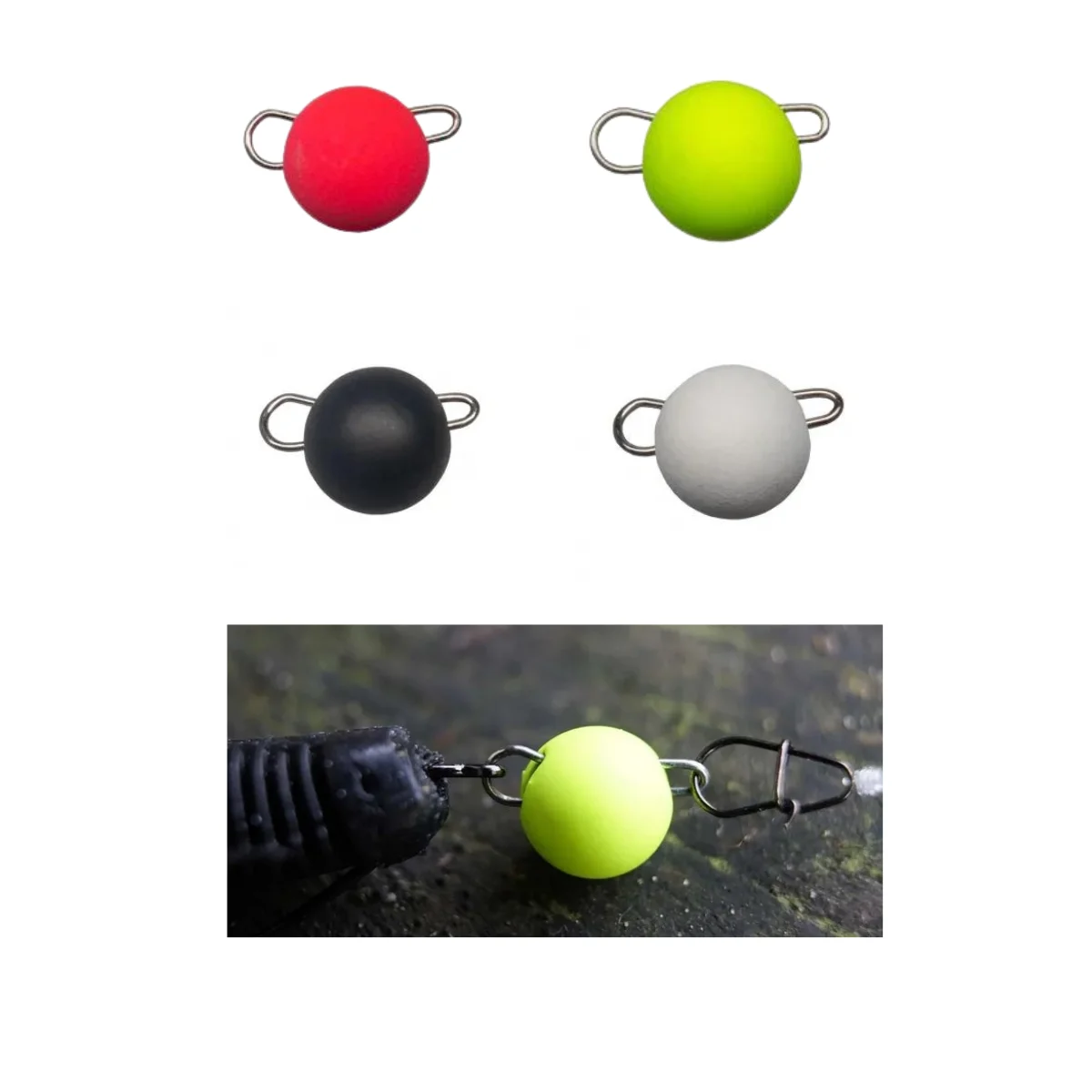 Zeck Tungsten Cheburashka Head Chart 3g / 2ks 