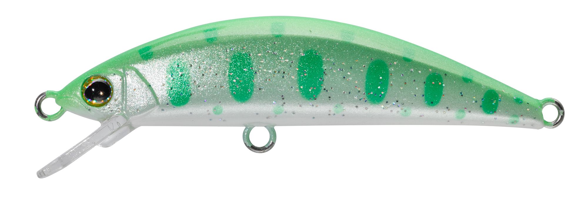 Wobler Illex Tricoroll 47 HW 47mm HW Fast Sinking AF Green Yamame