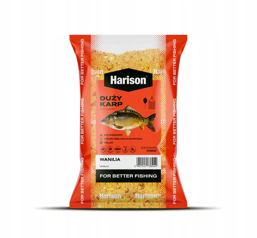 HARISON KRMÍTKOVÁ SMĚS BIG CARP VANILKA 3 KG
