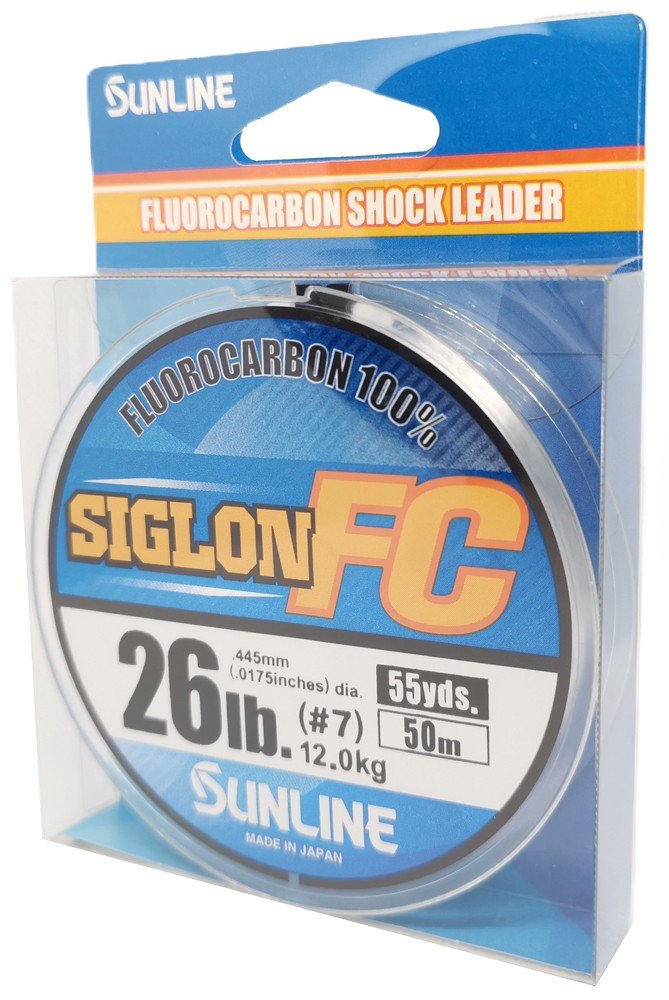 SUNLINE Fluorocarbon SIGLON FC 50m / 0.445mm / 12 kg