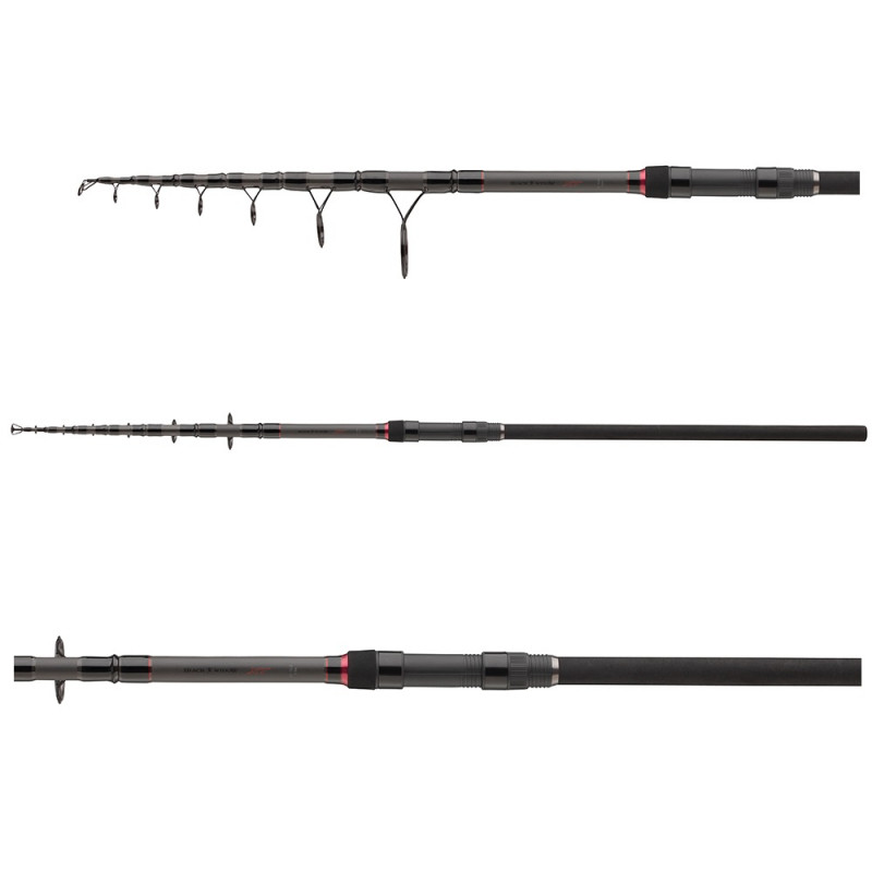 Teleskopický Prut Daiwa Black Widow XT Tele Carp / 3,0 m / 3,0 lb