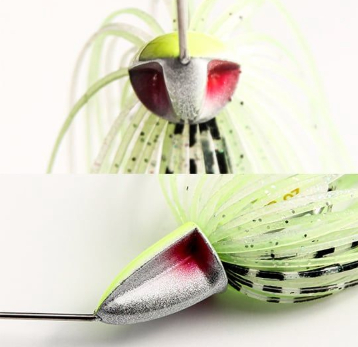 NÁSTRAHA TŘPYTKA KEITECH TEE BONE SPINNERBAIT DOUBLE WILLOW - SPOT REMOVER / 10,5 G 