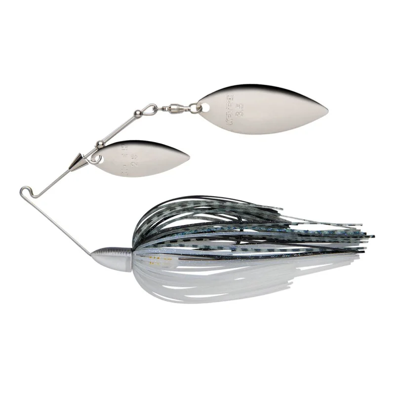 NÁSTRAHA TŘPYTKA KEITECH BABY TEE BONE SPINNERBAIT DOUBLE WILLOW - BLUEBACK HERRING / 10,5 G 