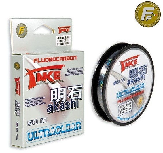 Fluorocarbon Fishing Ferrari AKASHI 50m, 0,35 mm / 16 kg