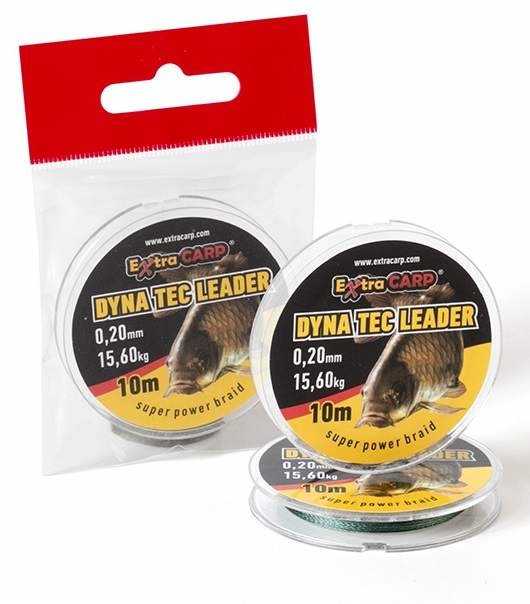 NÁVAZCOVÁ ŠŇŮRA EXTRA CARP DYNA TEC LEADER 0,18 mm / 10 m
