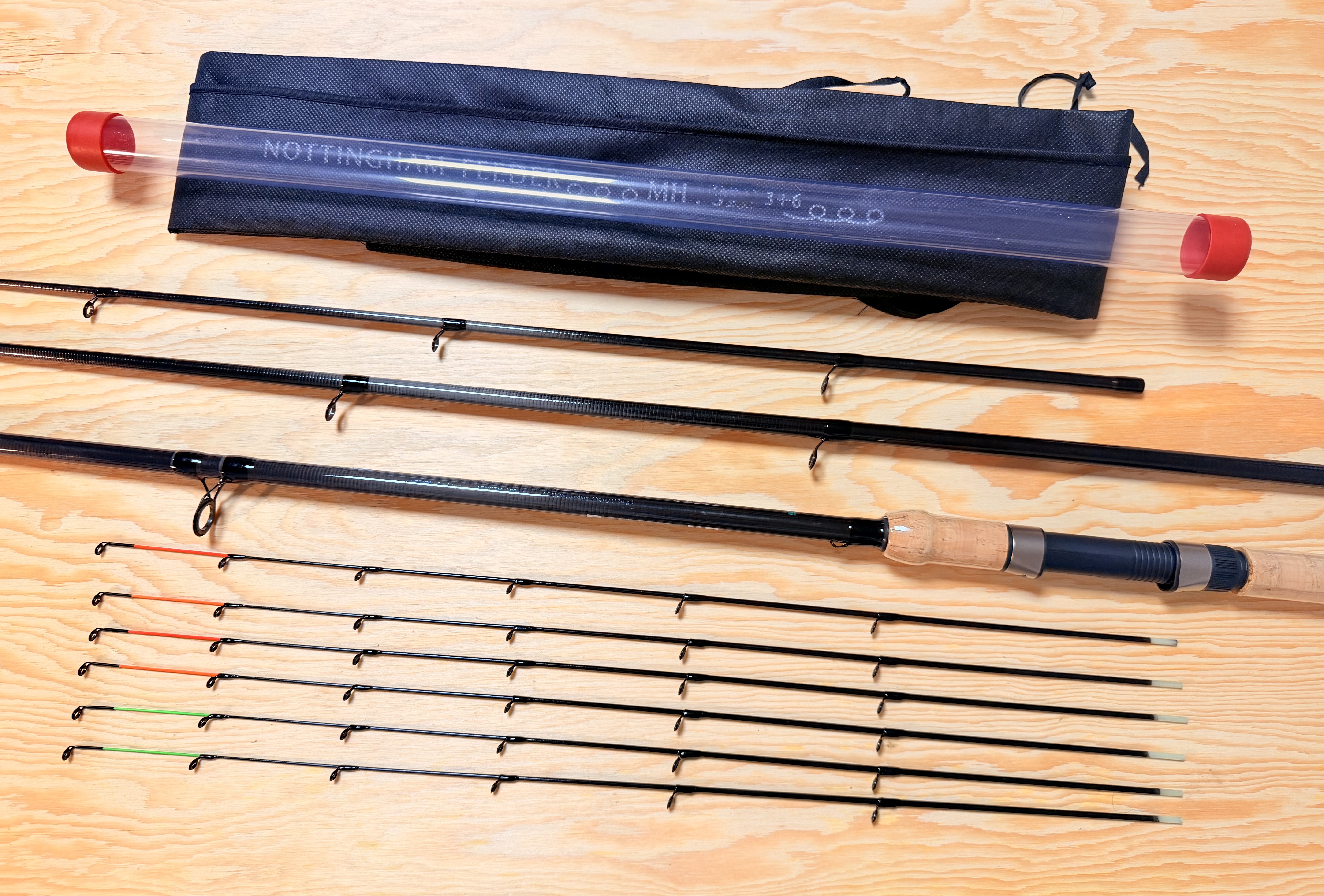 FEEDEROVÝ PRUT MILFA NOTTINGHAM FEEDER / 3,90 m / 120 g 