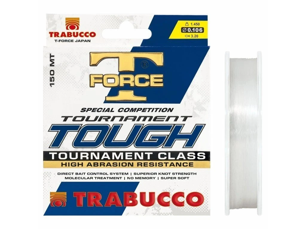 Trabucco - Feederový vlasec T-Force Tournament Tough 150m / 0,255 mm / 8,4 kg