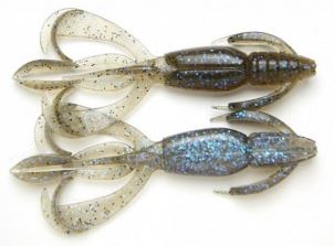 Gumová nástraha Keitech Crazy Flapper / 3,6" / 9,1cm / 6,6g / Electric Green Craw 464 / 7ks